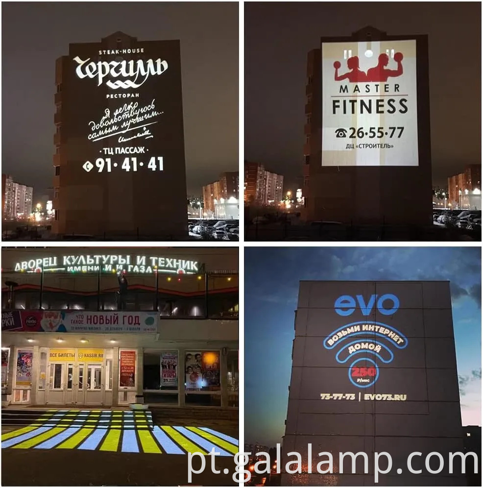 150W LED ao ar livre LED Light para logotipo e anúncio